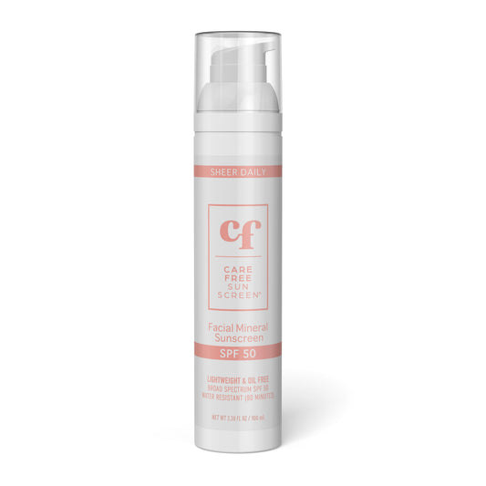 Carefree Daily Face Mineral Sunscreen SPF 50