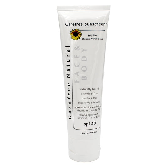 Carefree Natural Sunscreen SPF 50